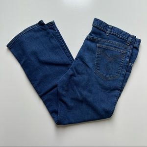 Vintage 1980s Jeans High Waist Straight Leg